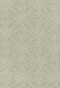Durance Embroidery Mineral 55693 by Schumacher Fabric