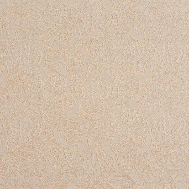 5573 Ivory/Paisley by Charlotte Fabric Enchanted Gardens 75% Cotton, 25% Polyester Asia Exceeds 70,000 Wyzenbeek Rubs (Heavy Duty) Horizontal: 14" x Vertical: 6.5" 54 Inches - Fabric Carolina -