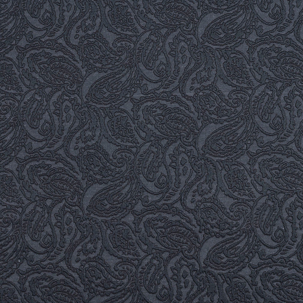5574 Delft/Paisley by Charlotte Fabric Enchanted Gardens 75% Cotton, 25% Polyester Asia Exceeds 70,000 Wyzenbeek Rubs (Heavy Duty) Horizontal: 14" x Vertical: 6.5" 54 Inches - Fabric Carolina -