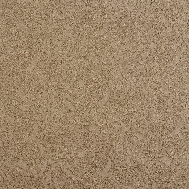 5575 Sand/Paisley by Charlotte Fabric Enchanted Gardens 75% Cotton, 25% Polyester Asia Exceeds 70,000 Wyzenbeek Rubs (Heavy Duty) Horizontal: 14" x Vertical: 6.5" 54 Inches - Fabric Carolina -