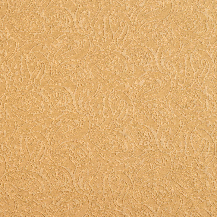 5577 Gold/Paisley by Charlotte Fabric Enchanted Gardens 75% Cotton, 25% Polyester Asia Exceeds 70,000 Wyzenbeek Rubs (Heavy Duty) Horizontal: 14" x Vertical: 6.5" 54 Inches - Fabric Carolina -