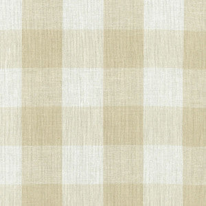 Melinda Sheer Check Linen 55803 by Schumacher Fabric