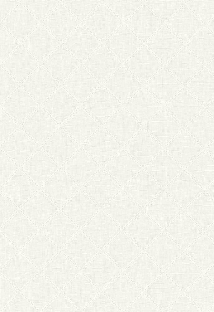 Madeleine Sheer Embroidery Eggshell 55840 by Schumacher Fabric Radiance-Sheers 95% Linen, 5% Polyester - Horizontal: 1 and Vertical: 2 110 - Fabric Carolina -