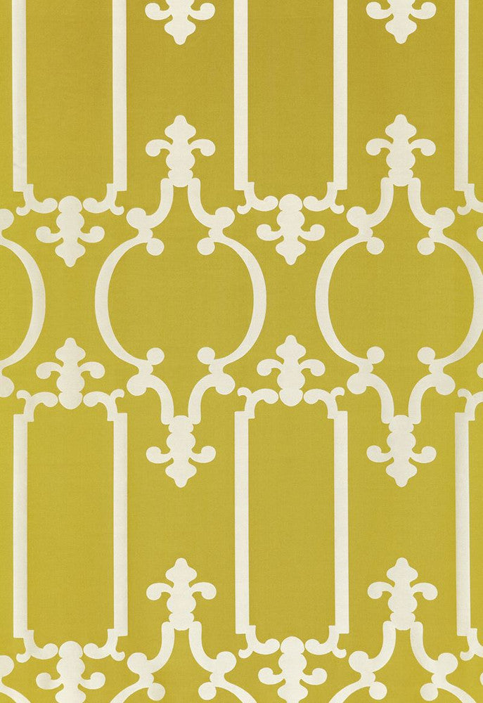 Ornamental Silk Spring 55861 by Schumacher Fabric Modern-Glamour 73% Silk, 27% Cotton - Horizontal: 13.875 and Vertical: 26.875 55.5 - Fabric Carolina -