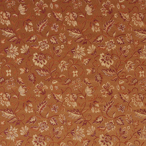 5621 Coral/Leaf by Charlotte Fabric