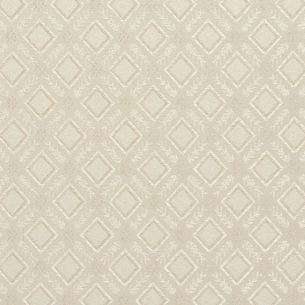 5634 Ivory/Trellis by Charlotte Fabric Dazzling Damasks II 100% Woven Polyester Asia Exceeds 48,000 Wyzenbeek Rubs (Heavy Duty) Horizontal: 2" x Vertical: 2" 54 Inches - Fabric Carolina -