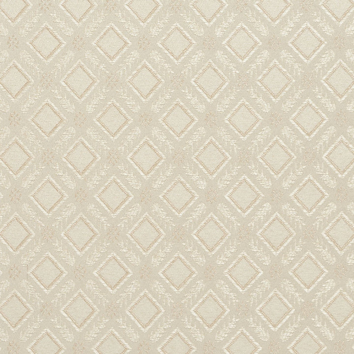 5634 Ivory/Trellis by Charlotte Fabric Dazzling Damasks II 100% Woven Polyester Asia Exceeds 48,000 Wyzenbeek Rubs (Heavy Duty) Horizontal: 2" x Vertical: 2" 54 Inches - Fabric Carolina -