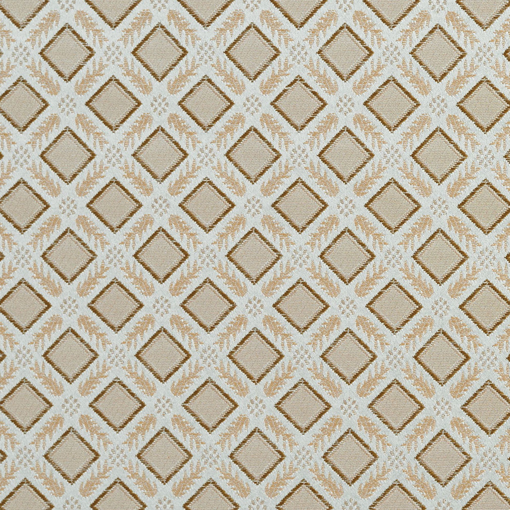 5639 Mist/Trellis by Charlotte Fabric Dazzling Damasks II 100% Woven Polyester Asia Exceeds 48,000 Wyzenbeek Rubs (Heavy Duty) Horizontal: 2" x Vertical: 2" 54 Inches - Fabric Carolina -