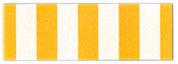 5640 Sunflower Yellow / White Stripe by Sunbrella Fabric Cushion Furniture Drapery Fabrics > Sunbrella Stripes 100% Acrylic USA or Imported 5.0" 54" - Fabric Carolina -