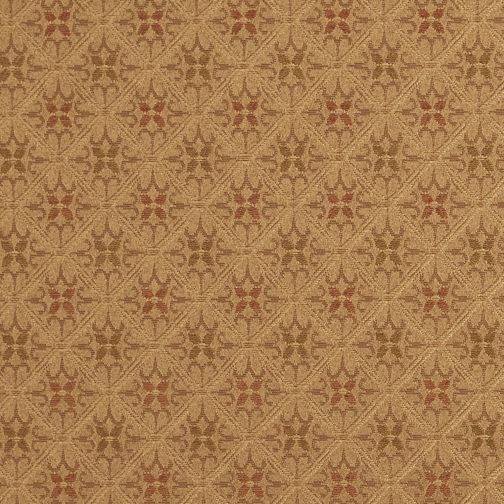 5657 Cashew/Cameo by Charlotte Fabric Dazzling Damasks II 100% Woven Polyester Asia Exceeds 48,000 Wyzenbeek Rubs (Heavy Duty) Horizontal: 1.5" x Vertical: 1.5" 54 Inches - Fabric Carolina -