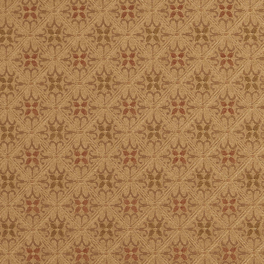 5657 Cashew/Cameo by Charlotte Fabric Dazzling Damasks II 100% Woven Polyester Asia Exceeds 48,000 Wyzenbeek Rubs (Heavy Duty) Horizontal: 1.5" x Vertical: 1.5" 54 Inches - Fabric Carolina -