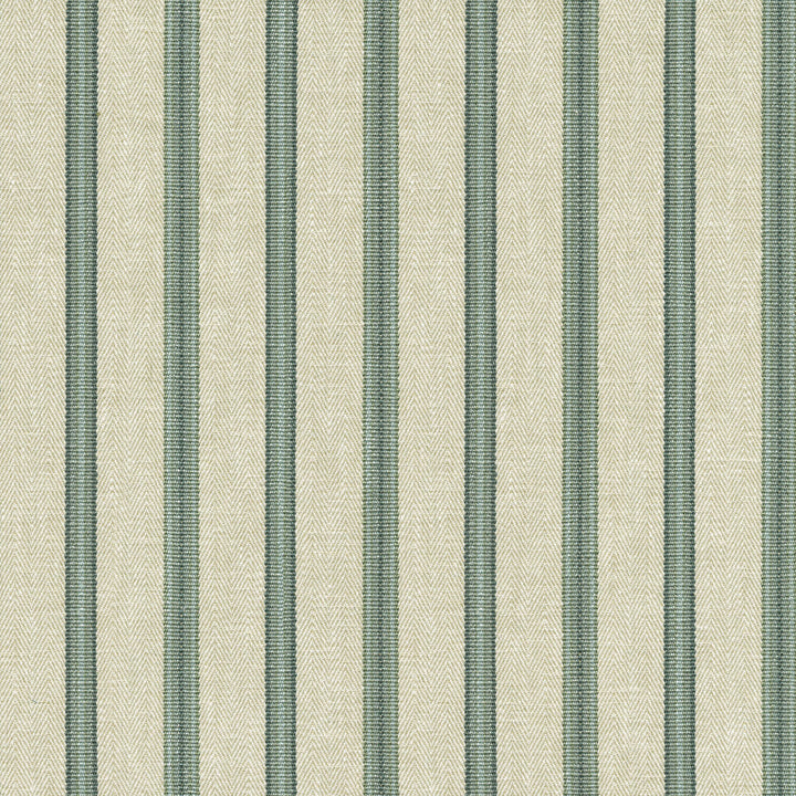 Jodpur Stripe Juniper 570021 by VILLA D'ASCOLI Designer Fabric - 33% polyester, 33% cotton, 24% rayon, 10% linen India 51000 Horizontal: 3.25 and Vertical: 0 54  - Swanky Fabrics -