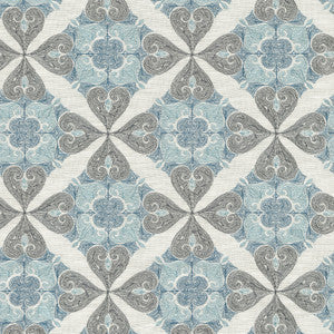 Oasis Emb. Porcelain 570032 By Villa D'Ascoli Fabric