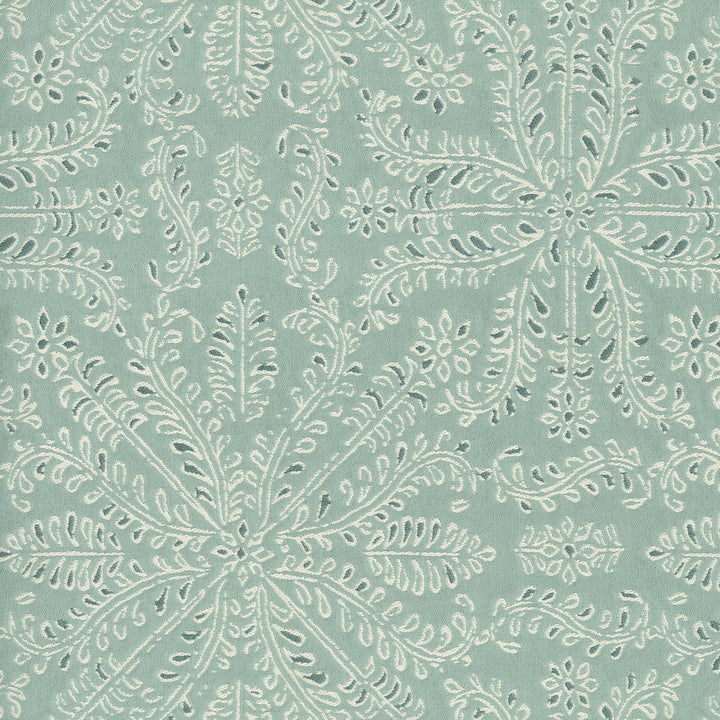 Taj Tile Mist 570041 by VILLA D'ASCOLI Fabric - 60% cotton, 26% polyester, 14% rayon India 28000 Horizontal: 13.5 and Vertical: 14.62 54 - Fabric Carolina -
