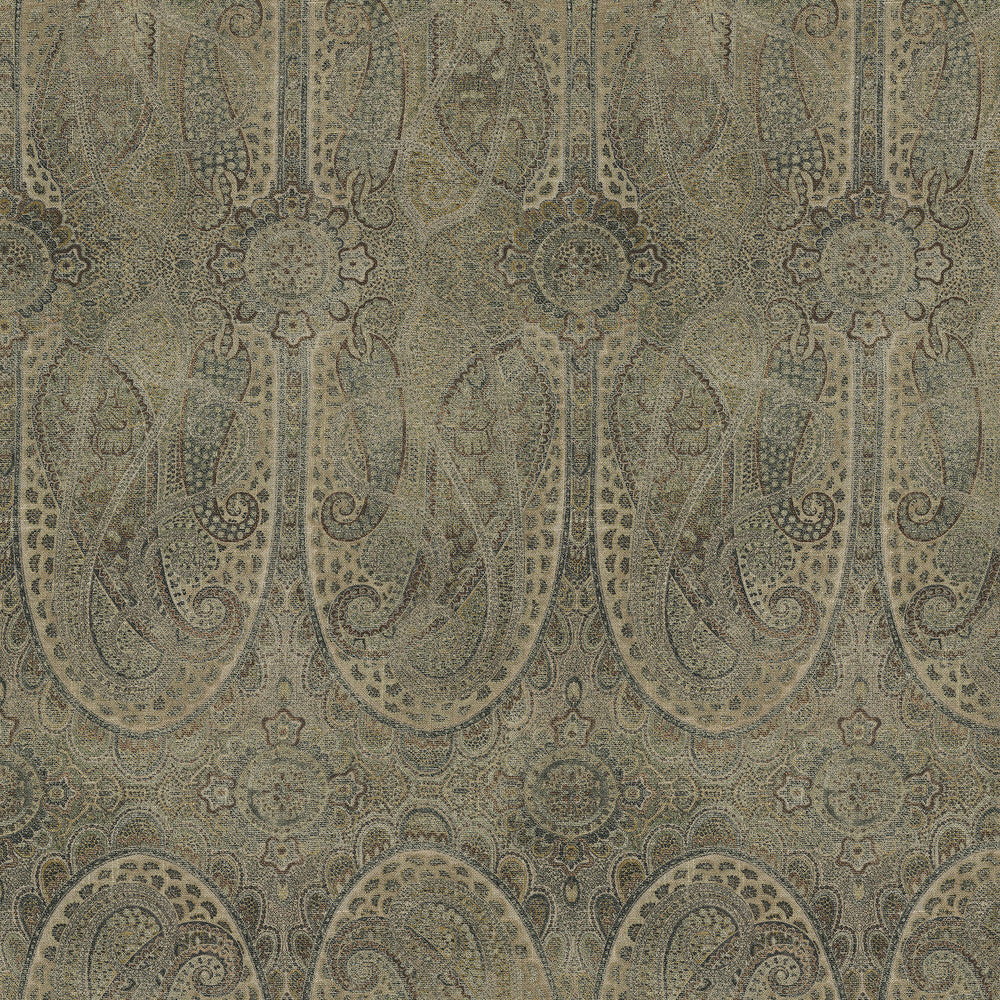 Jaisalmer Chai 570073 by VILLA D'ASCOLI Fabric - 55% linen, 45% rayon Pakistan 50000 Horizontal: 13.5 and Vertical: 27 54 - Fabric Carolina -