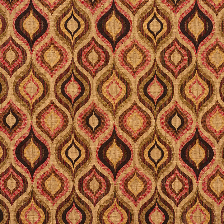 5702 Tiki Lantern by Charlotte Fabric Woven Patterns 82% Polyester, 18% Cotton Asia Exceeds 70,000 Wyzenbeek Rubs (Heavy Duty) Horizontal: 7.5" x Vertical: 11" 54 Inches - Fabric Carolina -