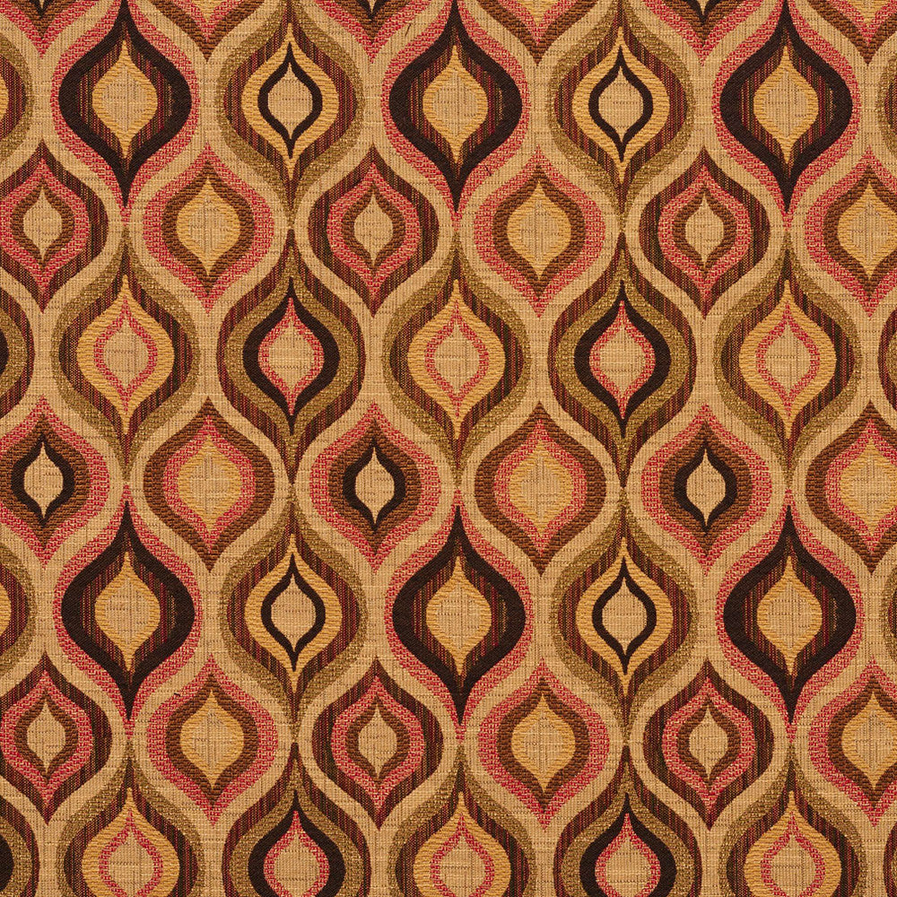 5702 Tiki Lantern by Charlotte Fabric Woven Patterns 82% Polyester, 18% Cotton Asia Exceeds 80,000 Wyzenbeek Rubs (Heavy Duty) </p><p>Repeat: Horizontal: 7.5" x Vertical: 11" 54 Inches - Fabric Carolina -
