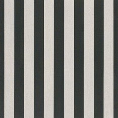 5704  Black   White  6 Bar by Sunbrella Fabric our website for purchase 100% Sunbrella Acrylic USA (see sample) 7.67" (19.5cm) 46"  - Fabric Carolina -