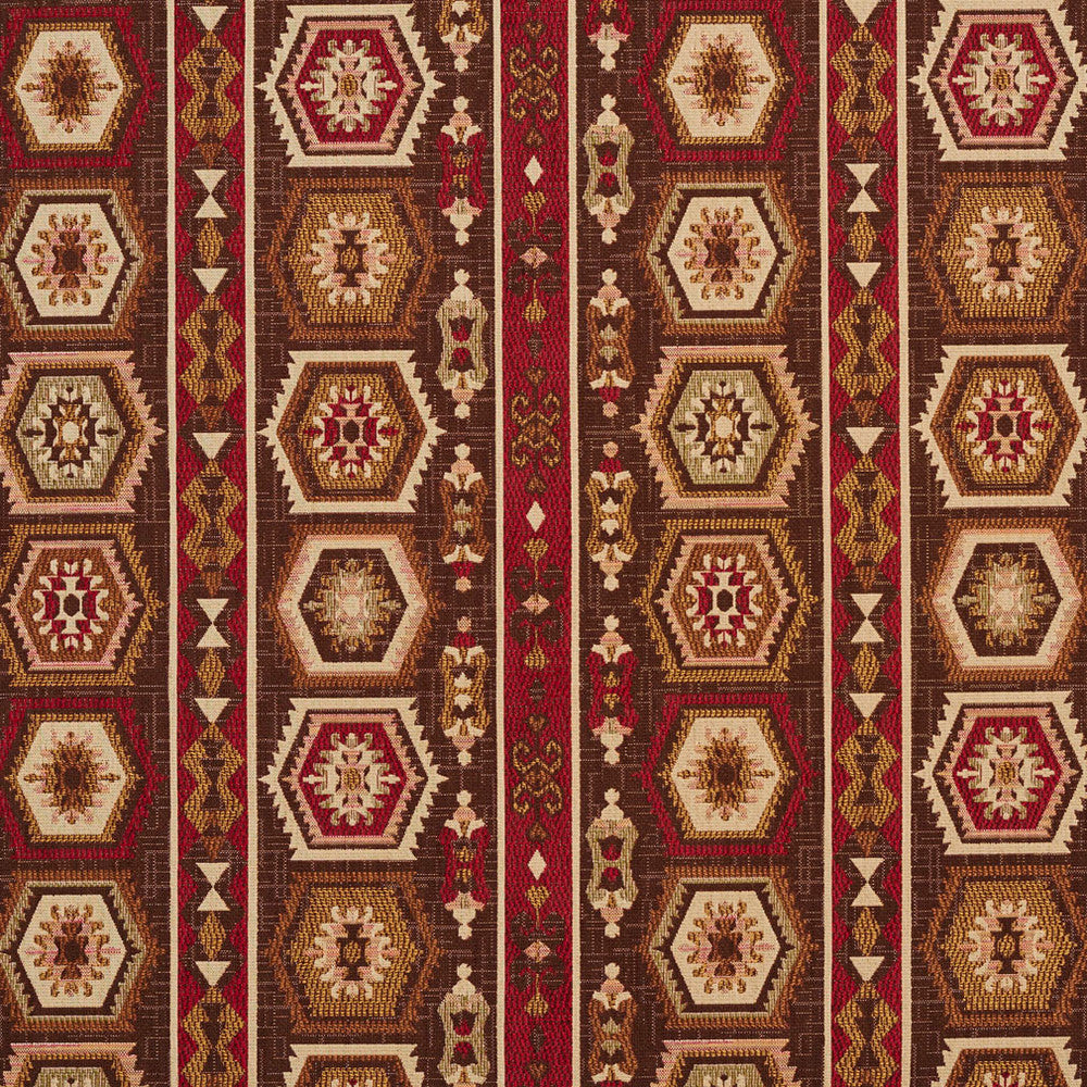 5715 Adobe Santa Fe by Charlotte Designer Fabric Woven Patterns 82% Polyester, 18% Cotton Asia Exceeds 90,000 Wyzenbeek Rubs (Heavy Duty) </p><p>Repeat: Horizontal: 13.5" x Vertical: 14.5" 54 Inches - Swanky Fabrics -