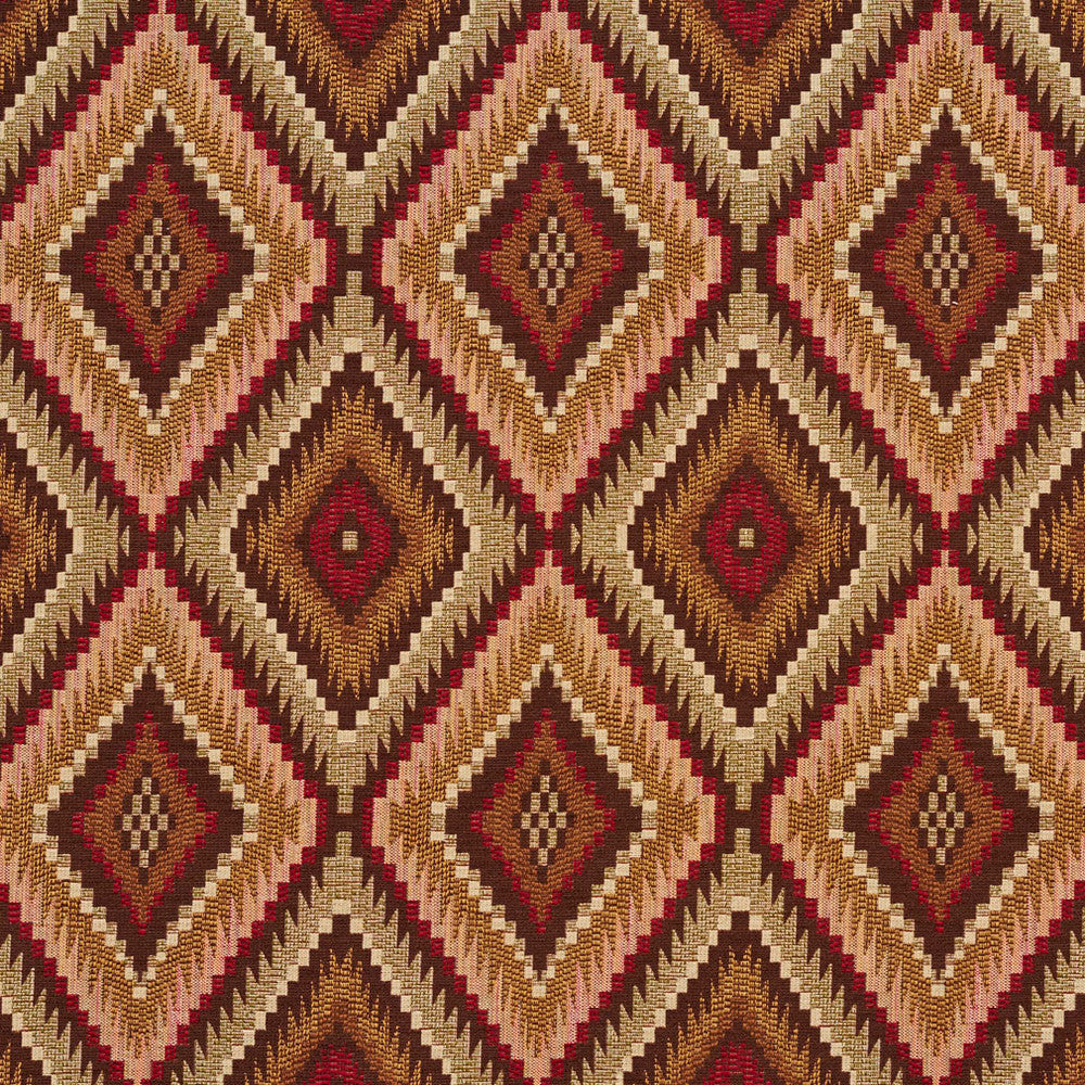 5724 Adobe Tucson by Charlotte Designer Fabric Woven Patterns 82% Polyester, 18% Cotton Asia Exceeds 70,000 Wyzenbeek Rubs (Heavy Duty) Horizontal: 7" x Vertical: 10" 54 Inches - Swanky Fabrics -