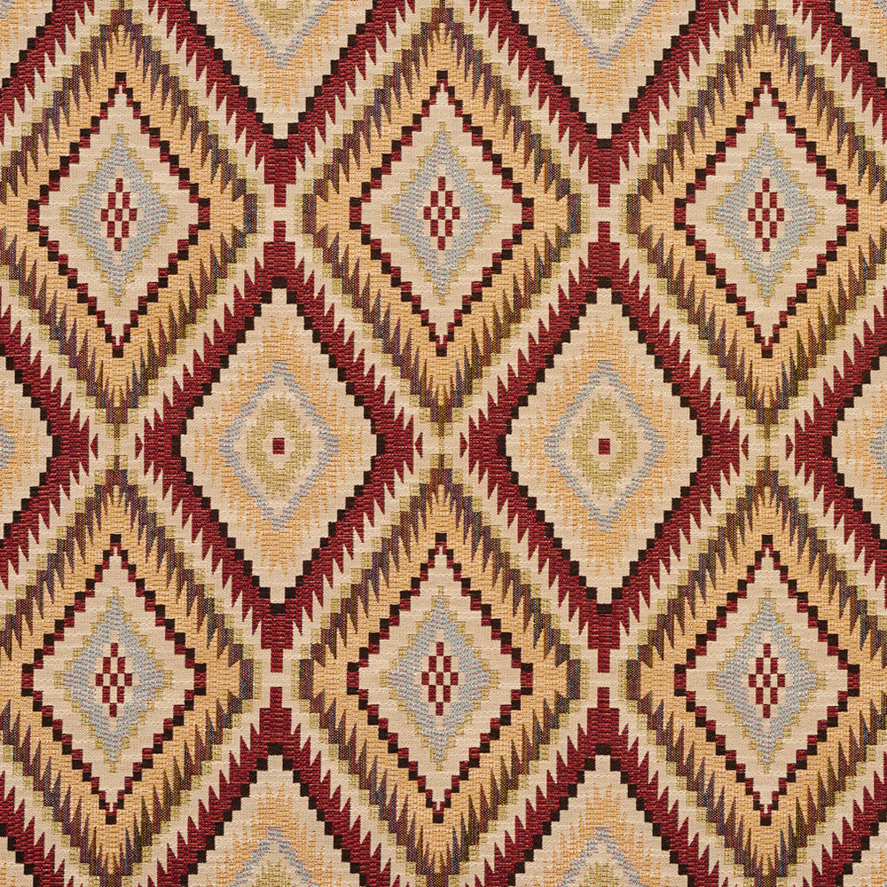 5728 Veranda Tucson by Charlotte Fabric Woven Patterns 82% Polyester, 18% Cotton Asia Exceeds 70,000 Wyzenbeek Rubs (Heavy Duty) Horizontal: 7" x Vertical: 10" 54 Inches - Fabric Carolina -