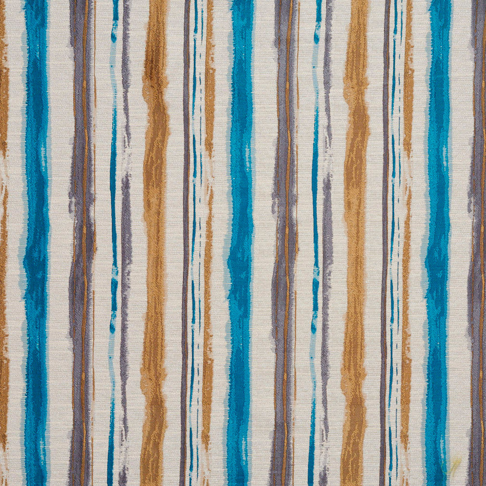5750 Lagoon Stripe by Charlotte Fabric Ring Book Page #17A 87% Polyester, 13 Rayon Asia Exceeds 50,000 Wyzenbeek Rubs (Heavy Duty) </p><p>Repeat: Horizontal: 9.5" 54 Inches - Fabric Carolina -