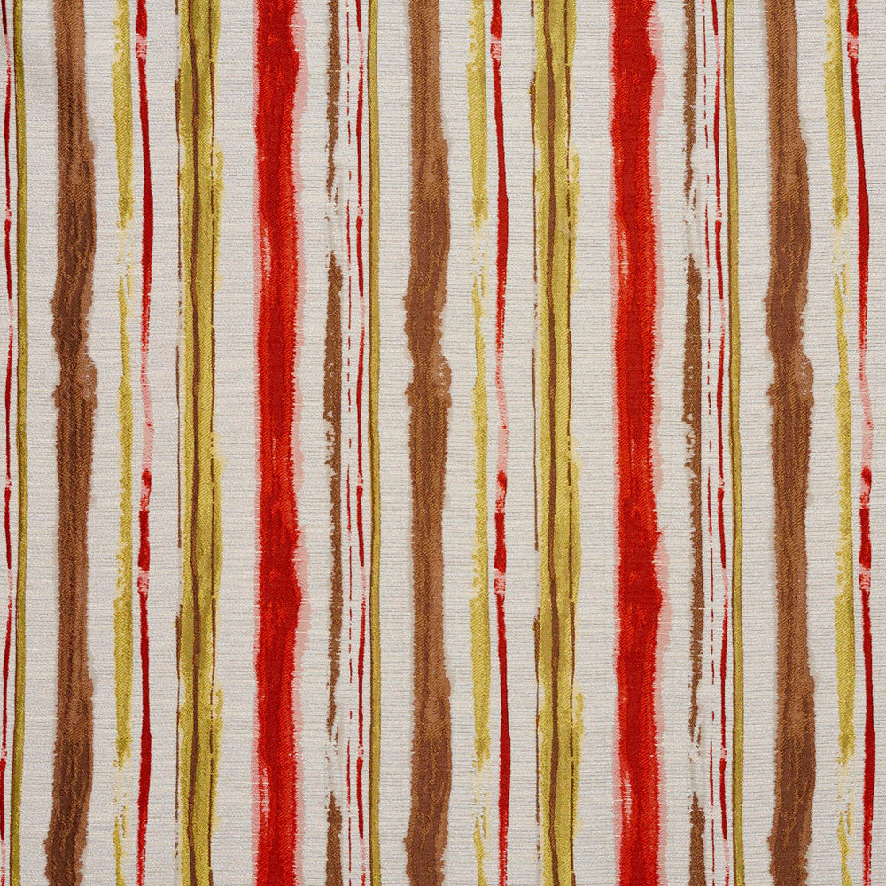 5751 Fantasia Stripe by Charlotte Fabric Ring Book Page #17A 87% Polyester, 13 Rayon Asia Exceeds 50,000 Wyzenbeek Rubs (Heavy Duty) Horizontal: 9.5" 54 Inches - Fabric Carolina -