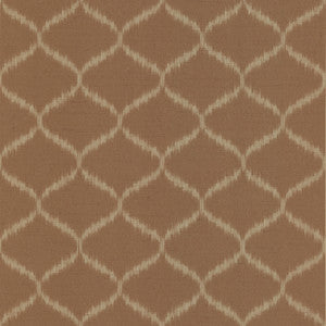 Abal Tawny Ogee Wallpaper by Kenneth James
