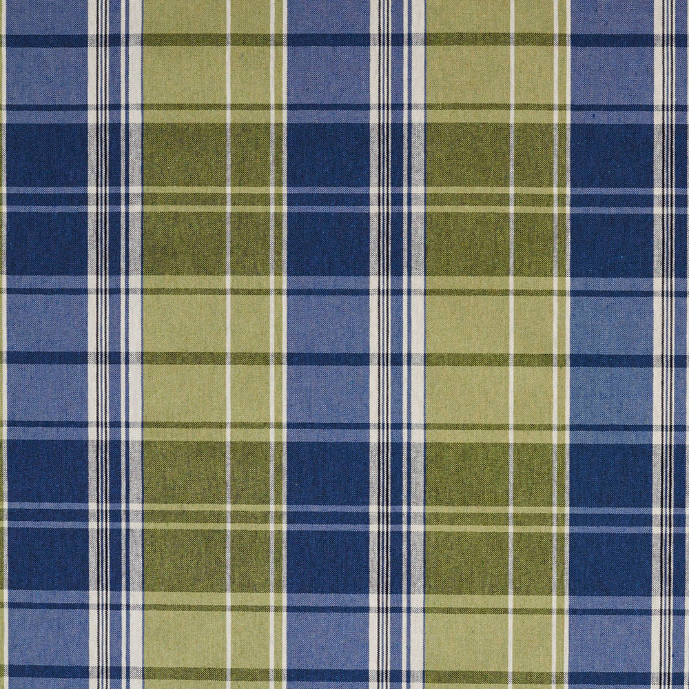 5803 Laguna Plaid by Charlotte Fabric Classic Patterns 52% Polyester, 48% Cotton Made In USA Exceeds 200,000 Wyzenbeek Rubs (Heavy Duty) Horizontal: 6.5" X Vertical: 7" 54 Inches - Fabric Carolina -
