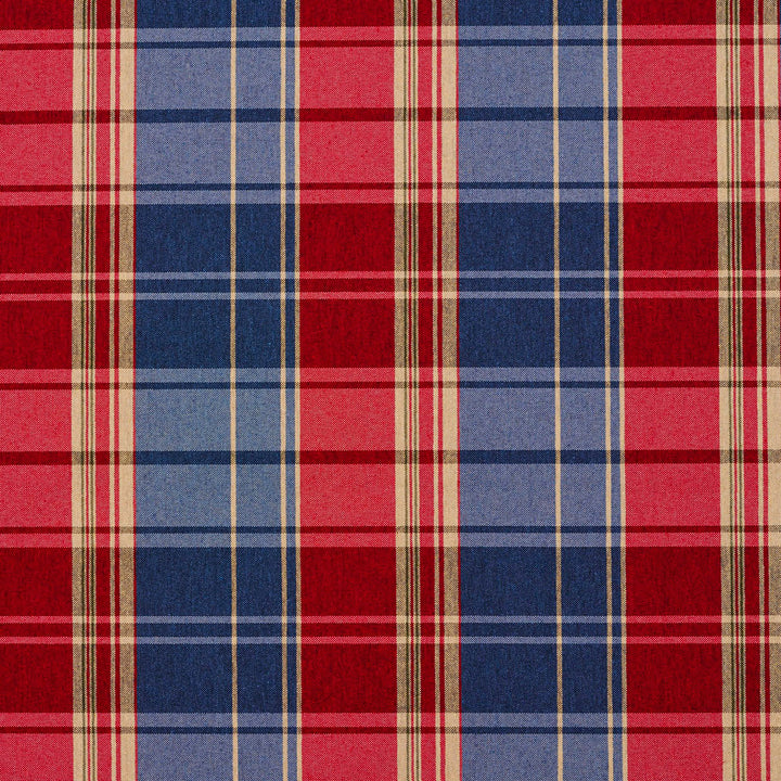 5804 Patriot Plaid by Charlotte Fabric Classic Patterns 52% Polyester, 48% Cotton Made In USA Exceeds 200,000 Wyzenbeek Rubs (Heavy Duty) </p><p>Repeat: Horizontal: 6.5" x Vertical: 7" 54 Inches - Fabric Carolina -