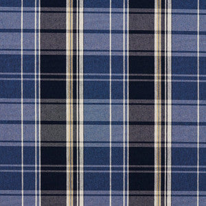 5809 Cobalt Plaid by Charlotte Fabric