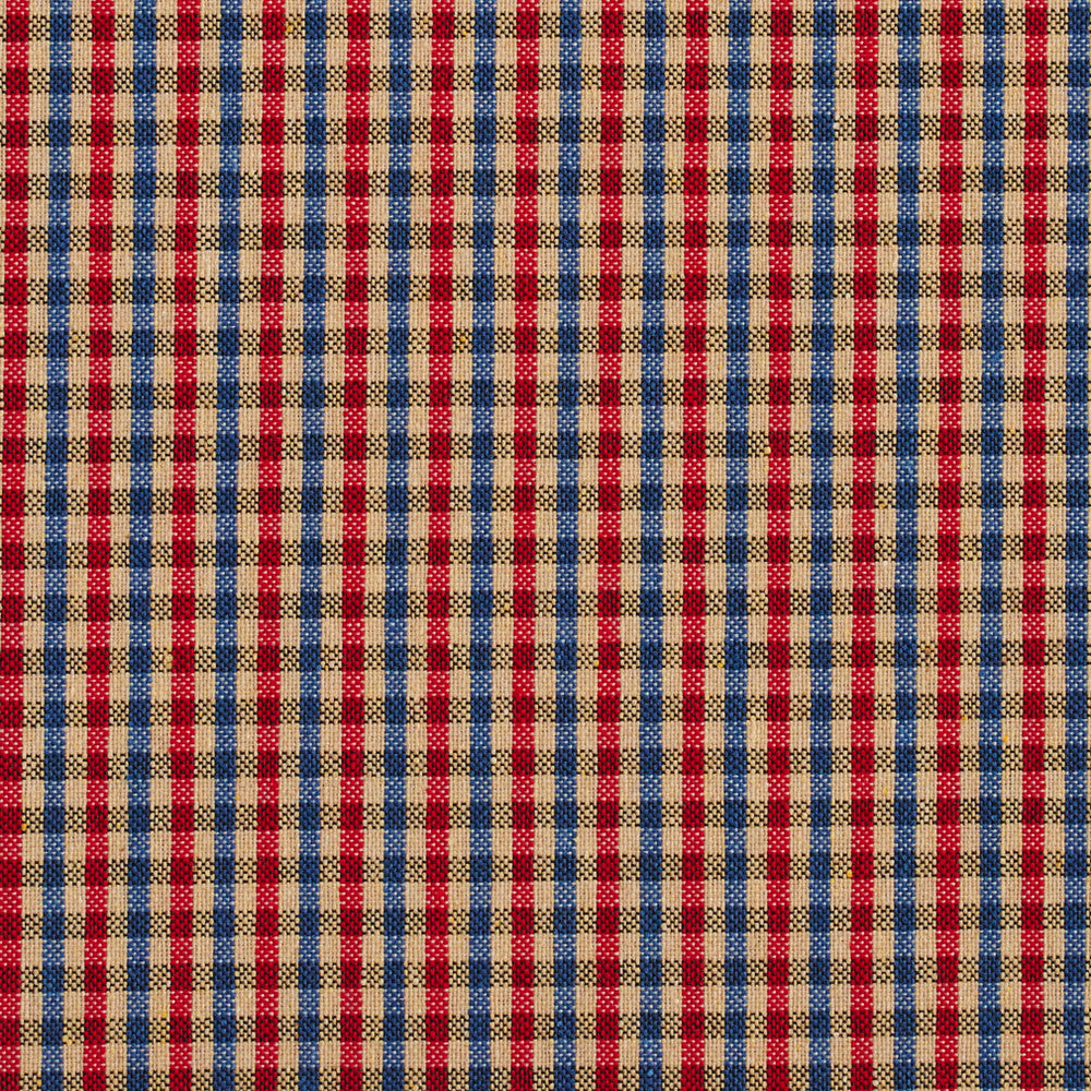 5814 Patriot Check by Charlotte Fabric Classic Patterns 52% Polyester, 48% Cotton Made In USA Exceeds 200,000 Wyzenbeek Rubs (Heavy Duty) </p><p>Repeat: Horizontal: .5" X Vertical: .25" 54 Inches - Fabric Carolina -