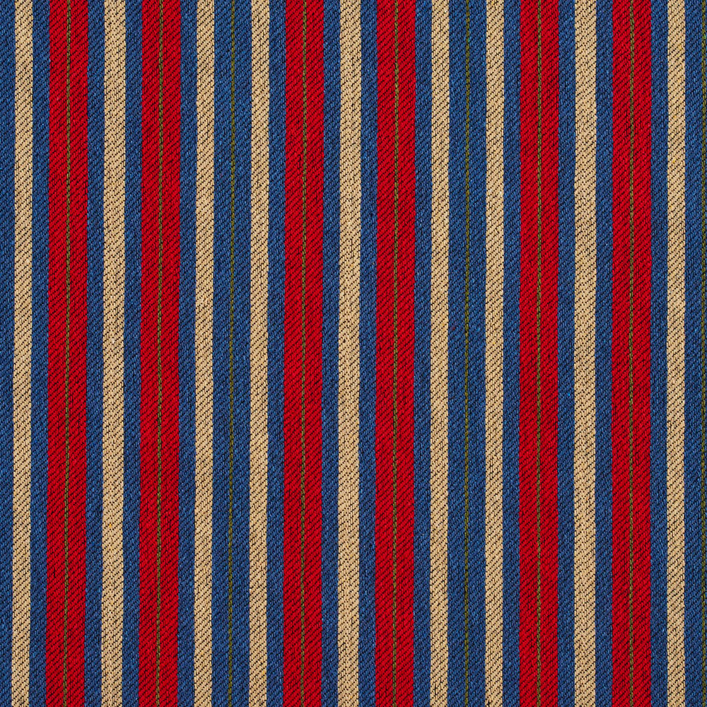 5824 Patriot Stripe by Charlotte Fabric Classic Patterns 52% Polyester, 48% Cotton Made In USA Exceeds 120,000 Wyzenbeek Rubs (Heavy Duty) </p><p>Repeat: Horizontal: 2" 54 Inches - Fabric Carolina -