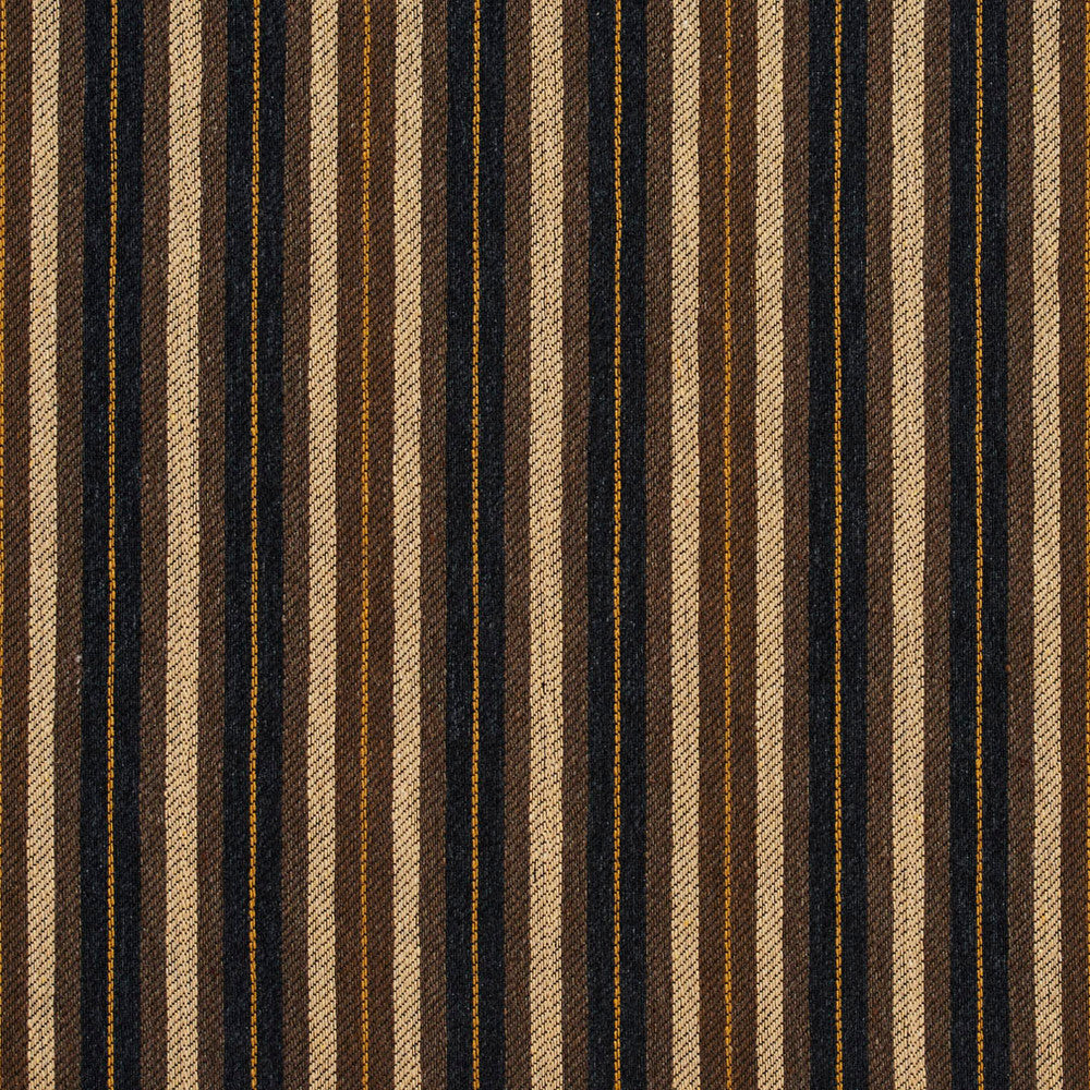 5827 Espresso Stripe by Charlotte Fabric Classic Patterns 52% Polyester, 48% Cotton Made In USA Exceeds 120,000 Wyzenbeek Rubs (Heavy Duty) Horizontal: 2" 54 Inches - Fabric Carolina -