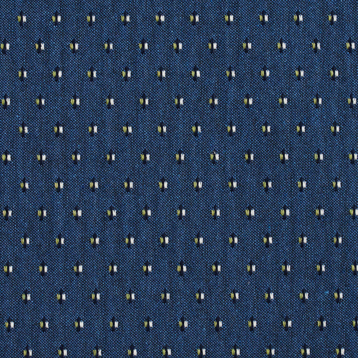 5833 Laguna Dot by Charlotte Designer Fabric Classic Patterns 52% Polyester, 48% Cotton Made In USA Exceeds 200,000 Wyzenbeek Rubs (Heavy Duty) Horizontal: 1" X Vertical: 1" 54 Inches - Swanky Fabrics -