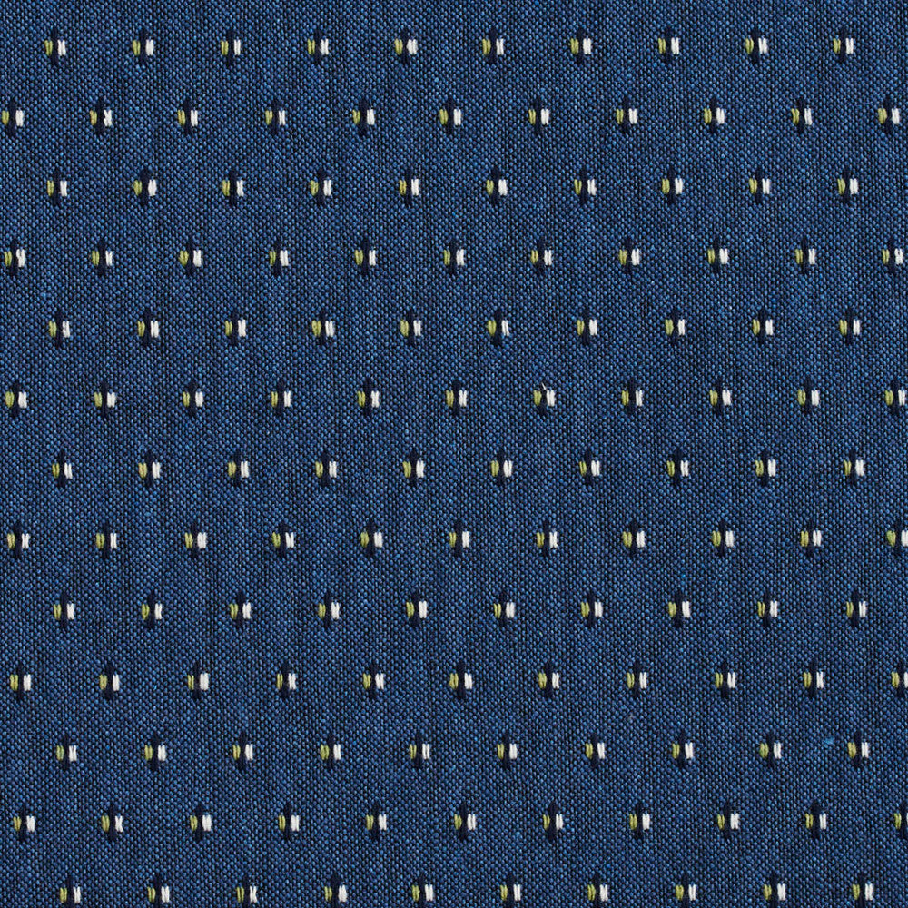 5833 Laguna Dot by Charlotte Designer Fabric Classic Patterns 52% Polyester, 48% Cotton Made In USA Exceeds 200,000 Wyzenbeek Rubs (Heavy Duty) Horizontal: 1" X Vertical: 1" 54 Inches - Swanky Fabrics -