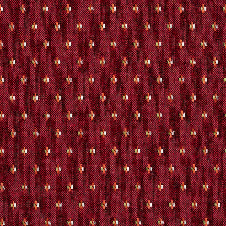 5836 Spice Dot by Charlotte Fabric Classic Patterns 52% Polyester, 48% Cotton Made In USA Exceeds 200,000 Wyzenbeek Rubs (Heavy Duty) Horizontal: 1" X Vertical: 1" 54 Inches - Fabric Carolina -