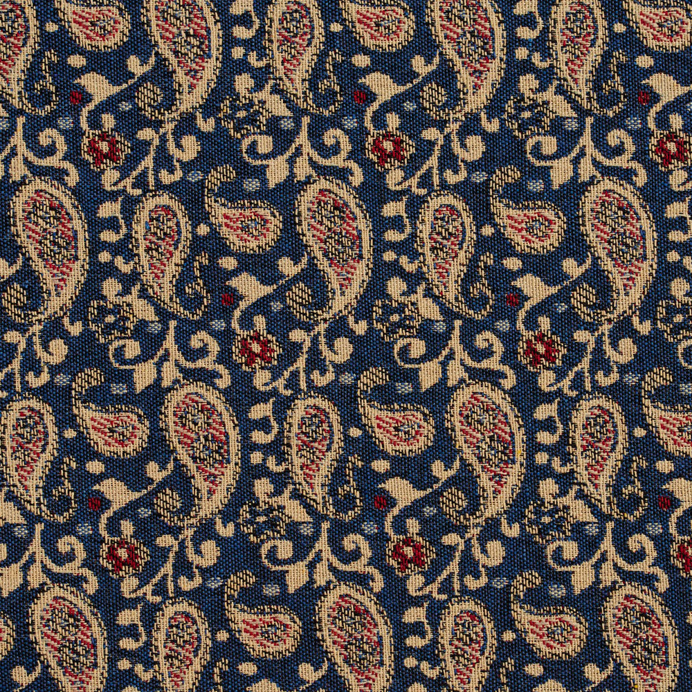 5844 Patriot Paisley by Charlotte Fabric Classic Patterns 52% Polyester, 48% Cotton Made In USA Exceeds 160,000 Wyzenbeek Rubs (Heavy Duty) </p><p>Repeat: Horizontal: 3" X Vertical: 4.75" 54 Inches - Fabric Carolina -