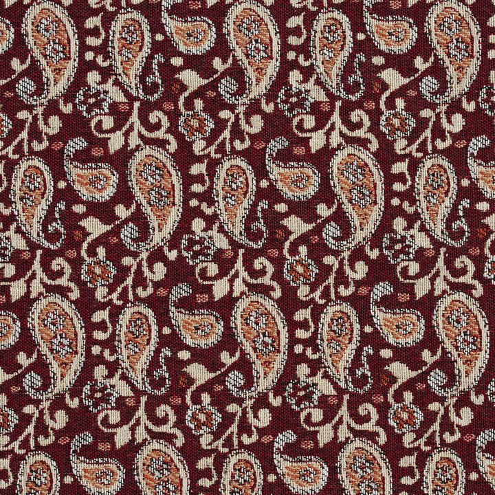 5846 Spice Paisley by Charlotte Fabric Classic Patterns 52% Polyester, 48% Cotton Made In USA Exceeds 160,000 Wyzenbeek Rubs (Heavy Duty) </p><p>Repeat: Horizontal: 3" X Vertical: 4.75" 54 Inches - Fabric Carolina -