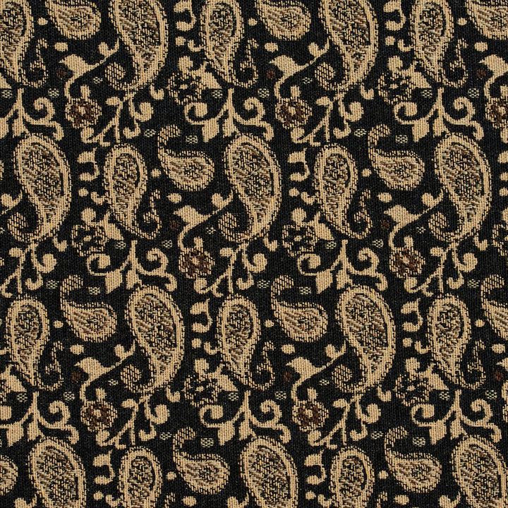 5847 Espresso Paisley by Charlotte Fabric Classic Patterns 52% Polyester, 48% Cotton Made In USA Exceeds 160,000 Wyzenbeek Rubs (Heavy Duty) </p><p>Repeat: Horizontal: 3" X Vertical: 4.75" 54 Inches - Fabric Carolina -