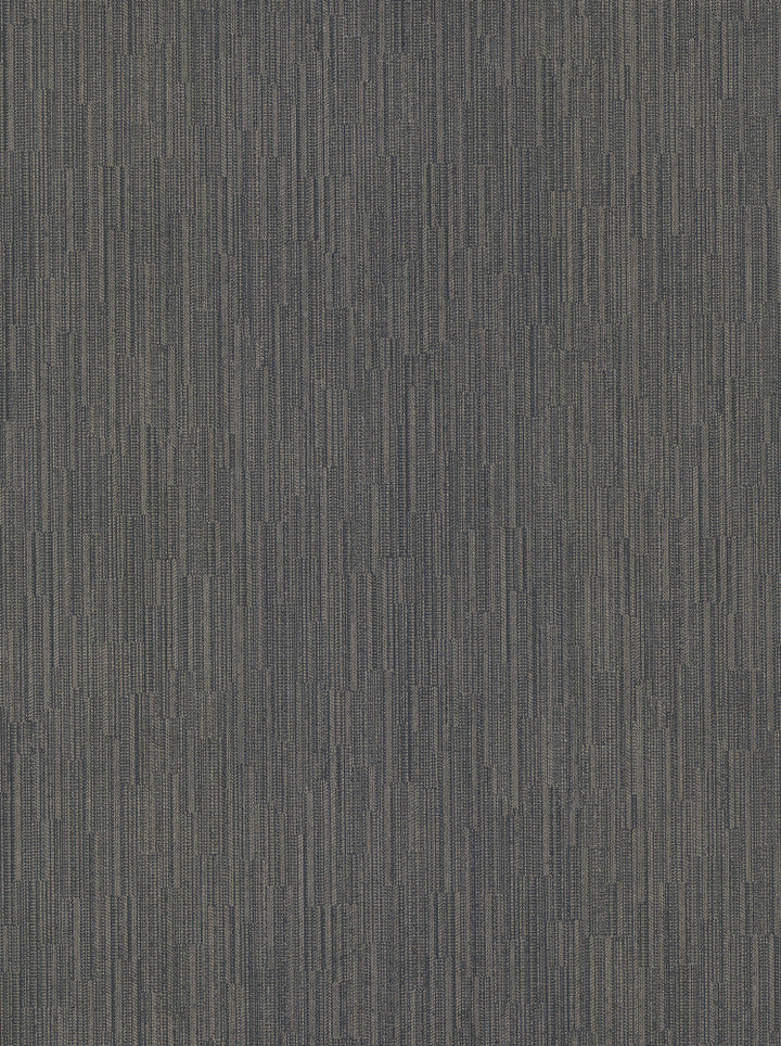 Weekender Weave Black Wallpaper by York Wallcoverings Designer Traveler Covers about 56.4 square feet 20.5-in by 33-ft long roll Unpasted 0 - Swanky Fabrics -