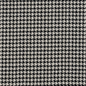 5854 Onyx Houndstooth by Charlotte Fabric