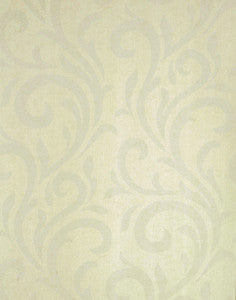 Dante Light Green Swirl Wallpaper by Kenneth James