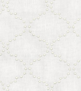 Pearl Drop Emb. Snow 590770 by HGTV HOME Fabric