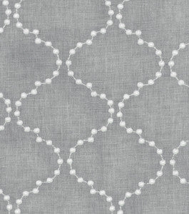 Pearl Drop Emb. Smoke 590772 by HGTV HOME Fabric