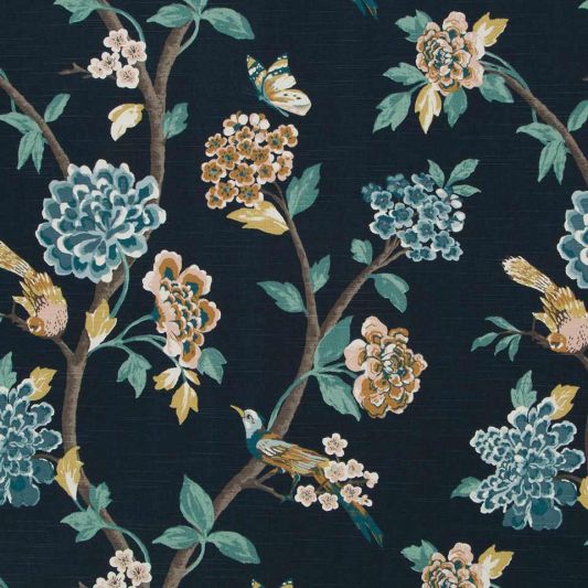 Robert Allen Fabric Helene Floral Admiral 262100 - 2 Yards