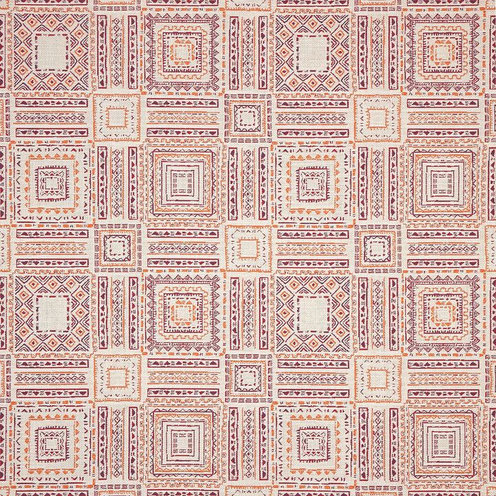 145675-0004 Garza Sangria by Sunbrella Fabric Sunbrella Upholstery Sunbrella Acrylic USA or Imported 5-Year Horizontal: 5.6 in. and Vertical: 7.8 in. 54 in. - Fabric Carolina -