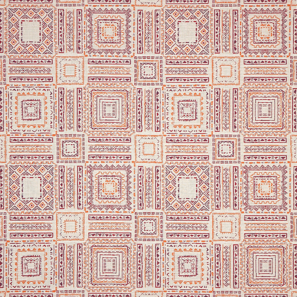 145675-0004 Garza Sangria by Sunbrella Fabric Sunbrella Upholstery Sunbrella Acrylic USA or Imported 5-Year Horizontal: 5.6 in. and Vertical: 7.8 in. 54 in. - Fabric Carolina -