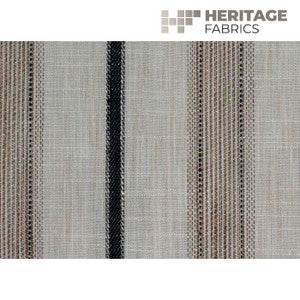 Trafalgar Stripe Sand Castle by Roth & Tompkins Fabric