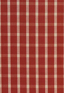 Portsmith Check Berry 60127 by Schumacher Fabric